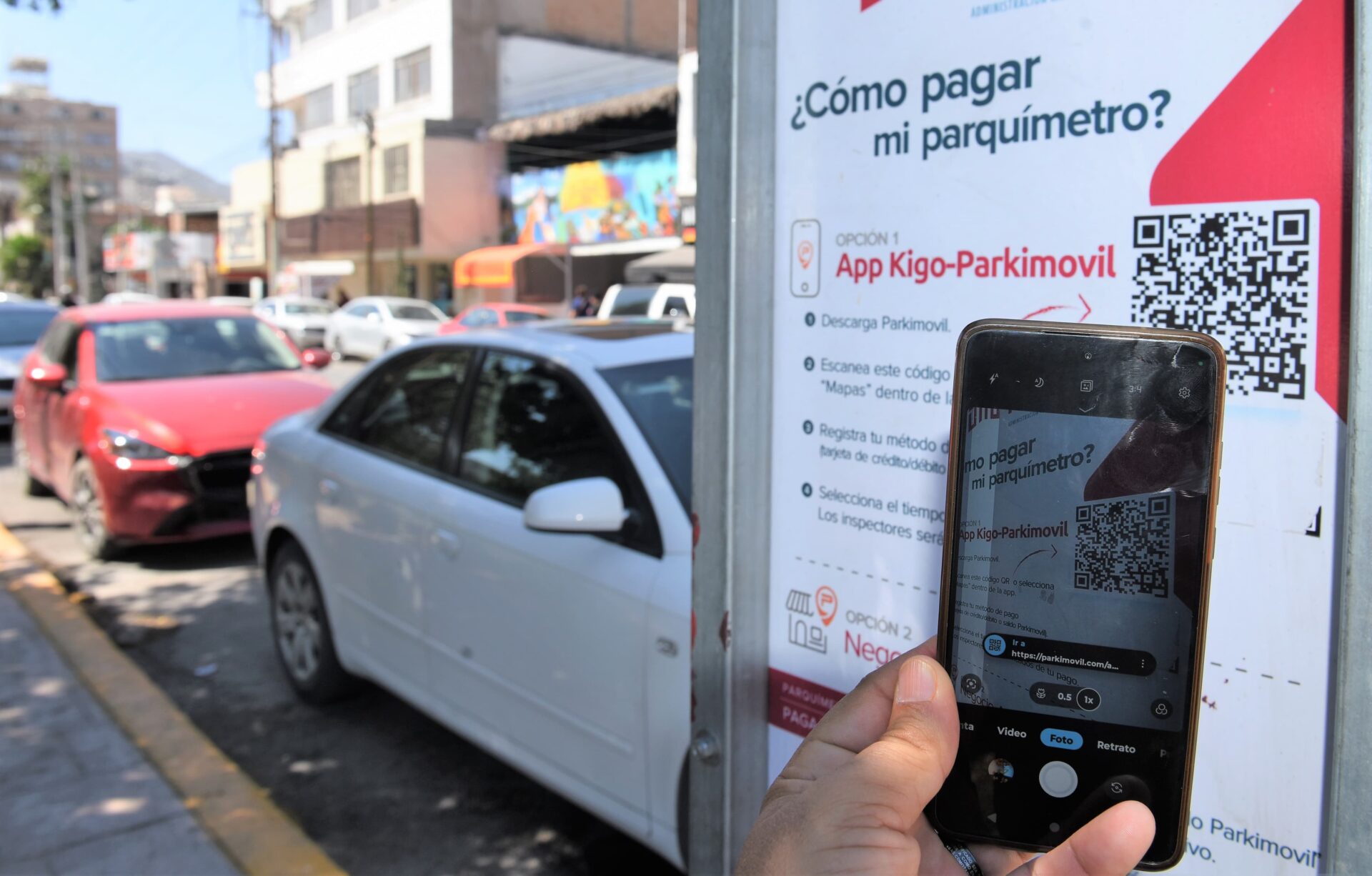 Cobro de parquímetro es igual en la aplicación y en centros autorizados; exhortan a reportar anomalías