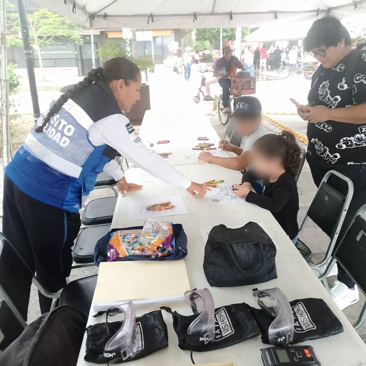 Tránsito y Vialidad fortalece acciones de proximidad social en Paseo Colón
